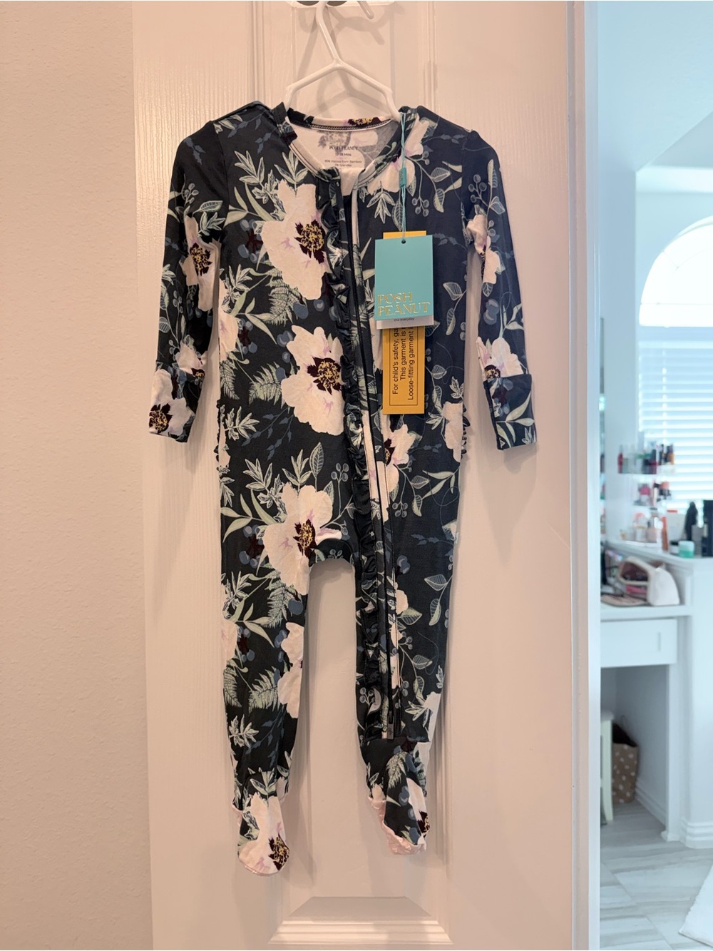 Posh Peanut Payton Footie NWT